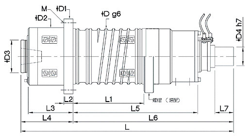 惟隆铣床直结式主轴